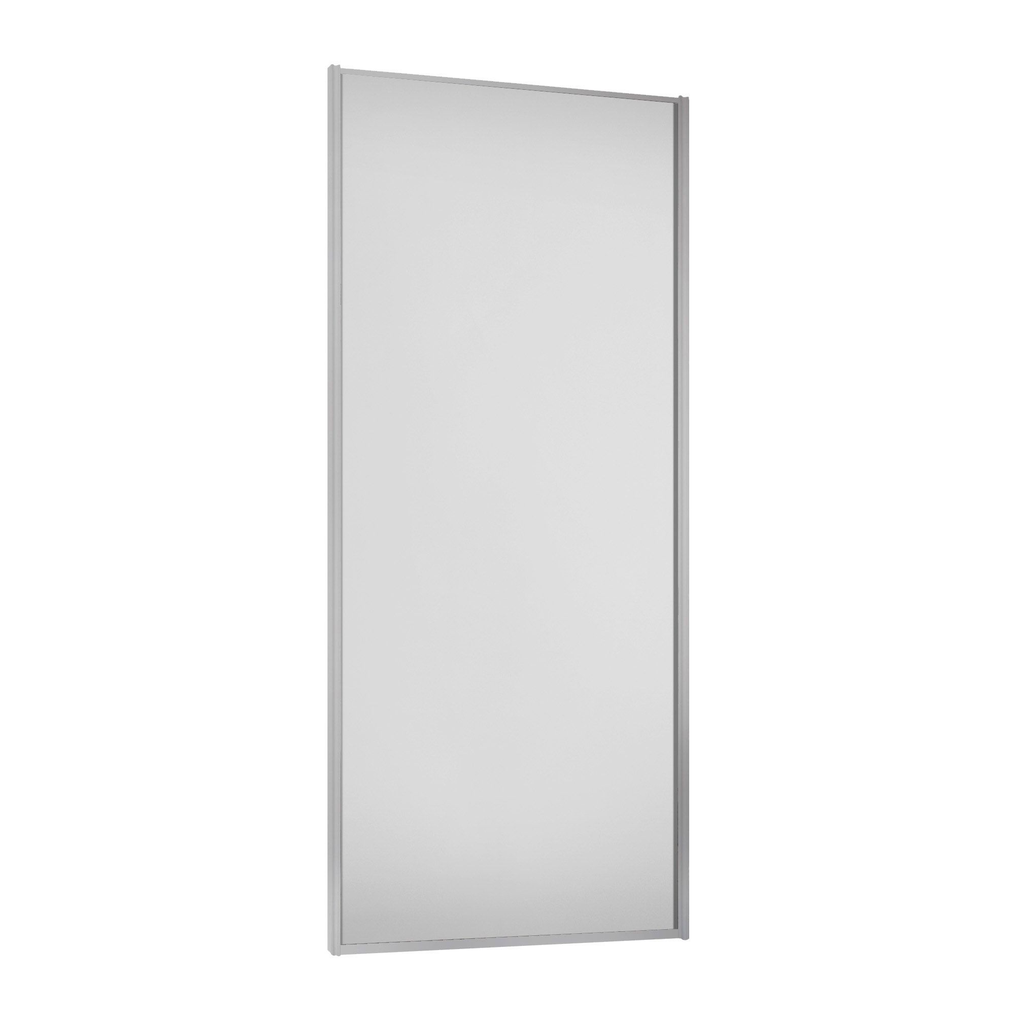 Spacepro Classic Matt white Sliding wardrobe door (H)2220mm (W)914mm