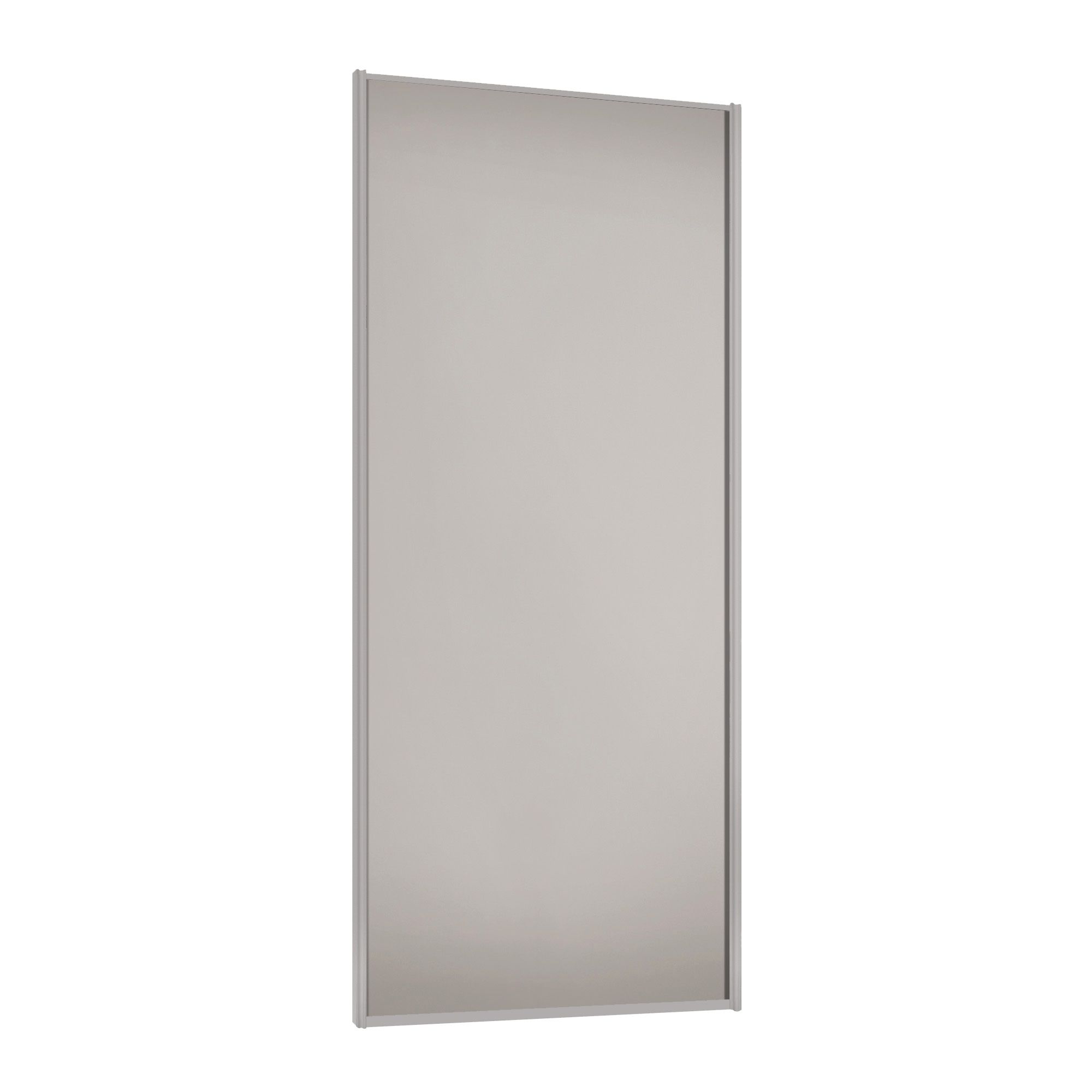 Spacepro Full length Matt Classic Cashmere frame Single panel Sliding wardrobe door, (H)2220mm (W) 914mm