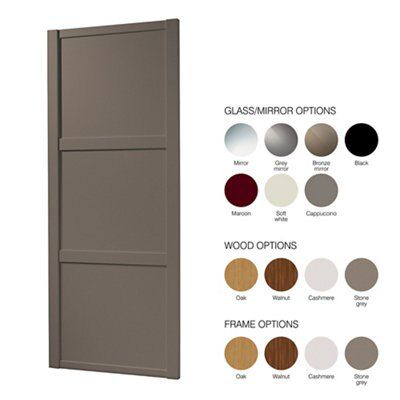 Buy Spacepro Made To Measure Sliding Wardrobe Door X (W) 1200mm | DIY ...