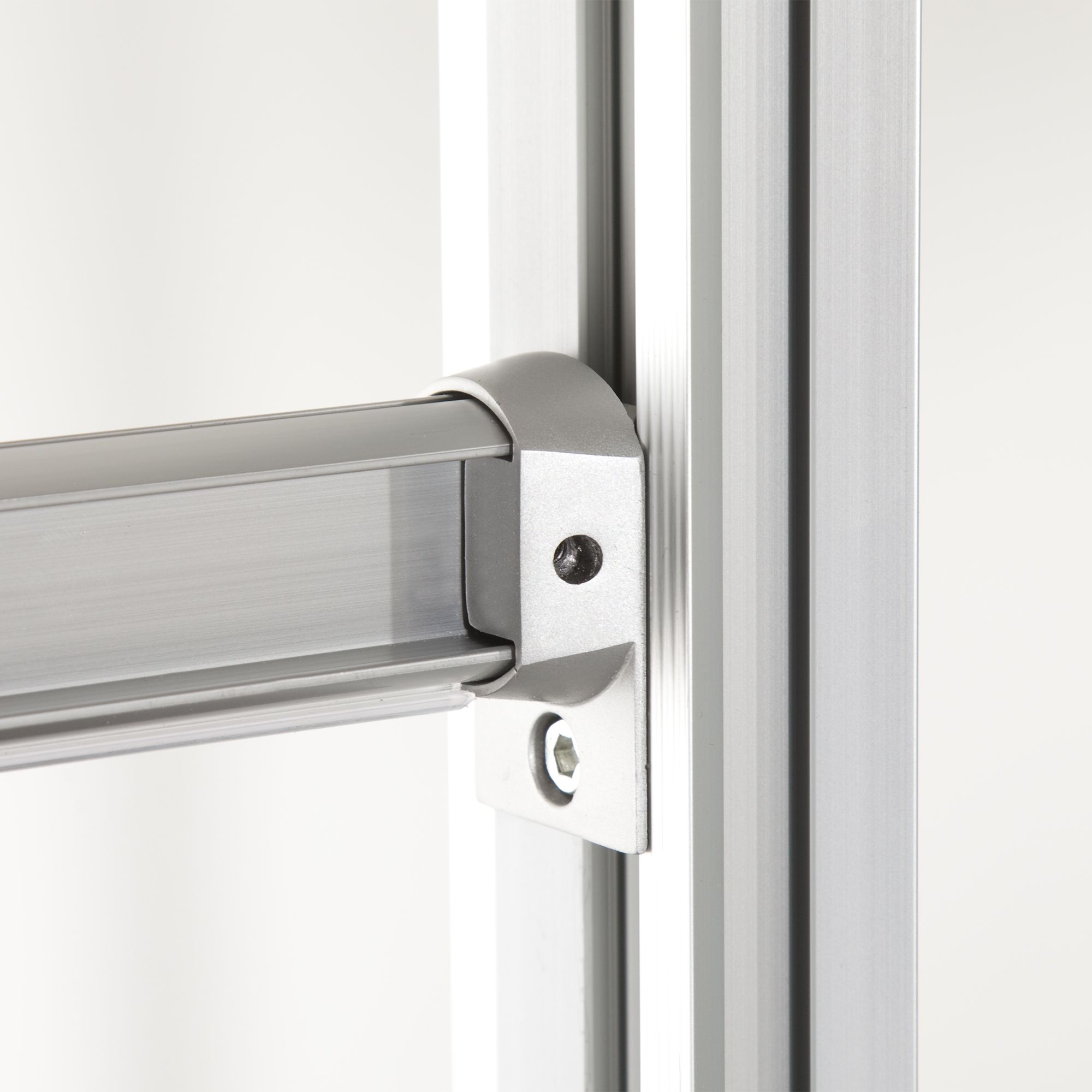 Spacepro Relax Metallic effect Hanging rail (L)1220mm (H)40mm