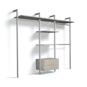 Spacepro Relax Satin Large Internal Storage solution (H)2280mm (L)2700mm (D)500mm