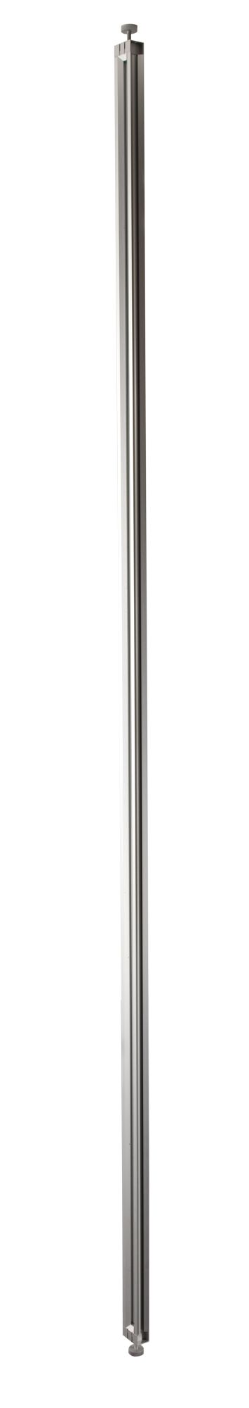 Spacepro Relax Silver effect Stanchion (H)2780mm