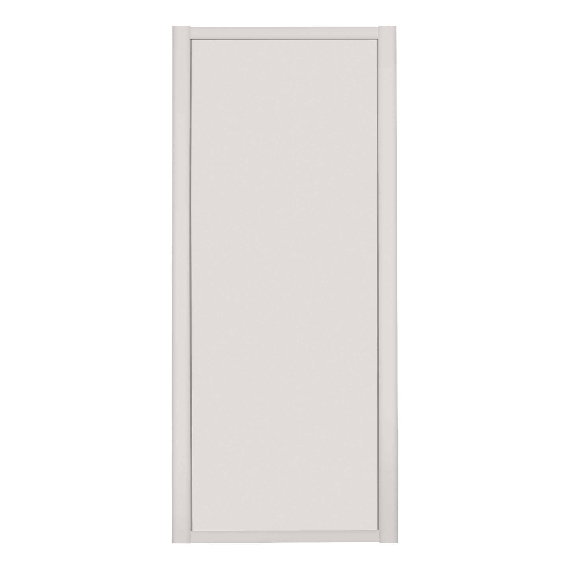 Spacepro Shaker Cashmere frame Single panel Sliding wardrobe door (W) 762mm