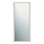 Spacepro Shaker Cashmere Single panel Mirrored Sliding wardrobe door (H) 226mm x (W) 762mm