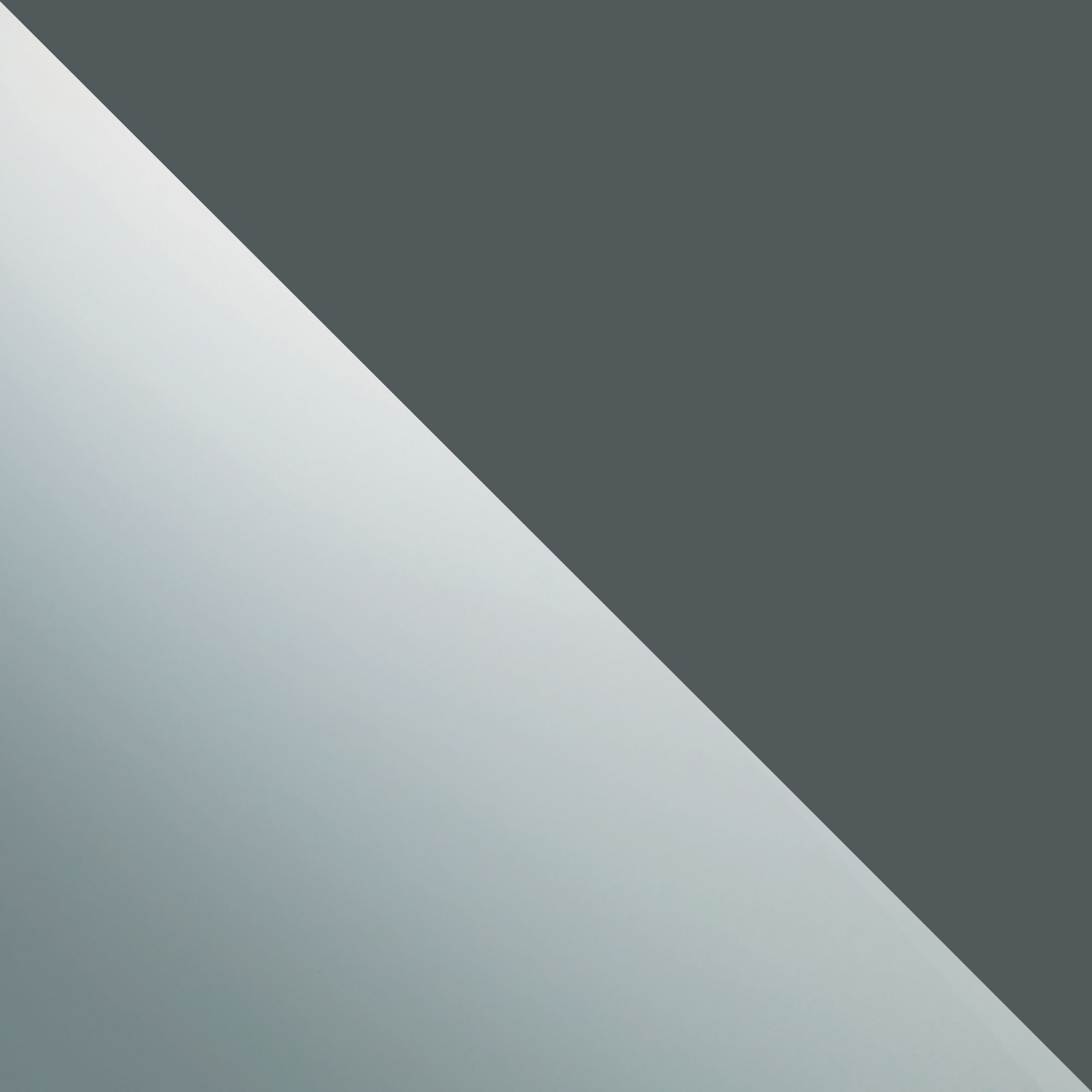 Spacepro Shaker Mirrored Graphite frame Single panel Sliding wardrobe door, (H)2220mm (W) 762mm Set of 3