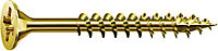 Spax PZ Mixed head T Steel Screw (Dia)5mm (L)100mm, Pack of 80