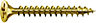 Spax Steel Screw (Dia)4mm (L)40mm, Pack of 125
