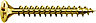 Spax Steel Screw (Dia)5mm (L)50mm, Pack of 200