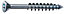 Spax T-Star Steel Screw (Dia)4mm (L)45mm, Pack of 100