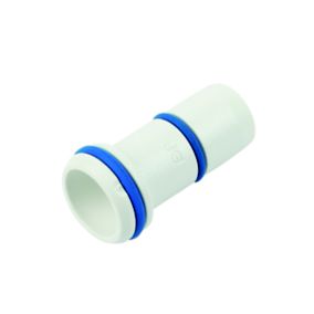 Speedfit Cream Plastic Push-fit Pipe insert (Dia)15mm, Pack of 10
