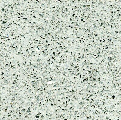 Speedstone 4mm Dust Grey Quartz Breakfast bar Worktop, (L)2000mm