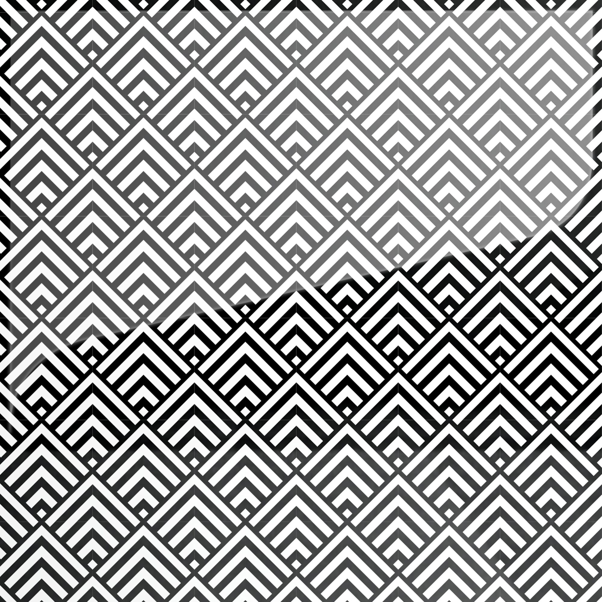 Splashwall Acrylic Panel (W)1200mm - Gloss Pyramid