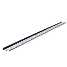 Splashwall Alloy Anthracite Aluminium Worktop end cap (H)600mm