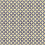 Splashwall Alloy Yellow Maltese ochre Mosaic Aluminium Splashback, (H)800mm (W)900mm (T)4mm