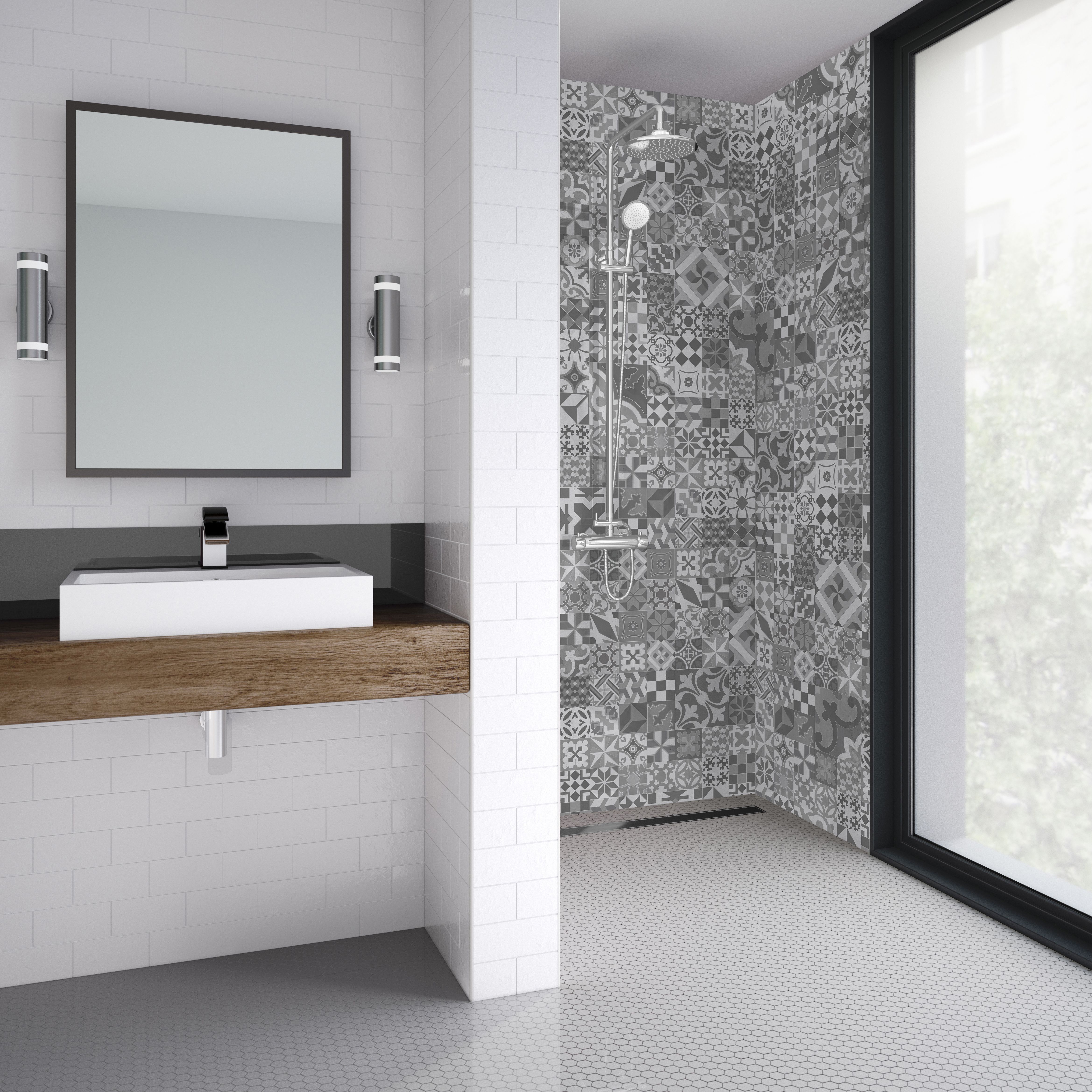 Splashwall Elite Composite Panel (H)2420mm (W)1200mm - Matt Abruzzo