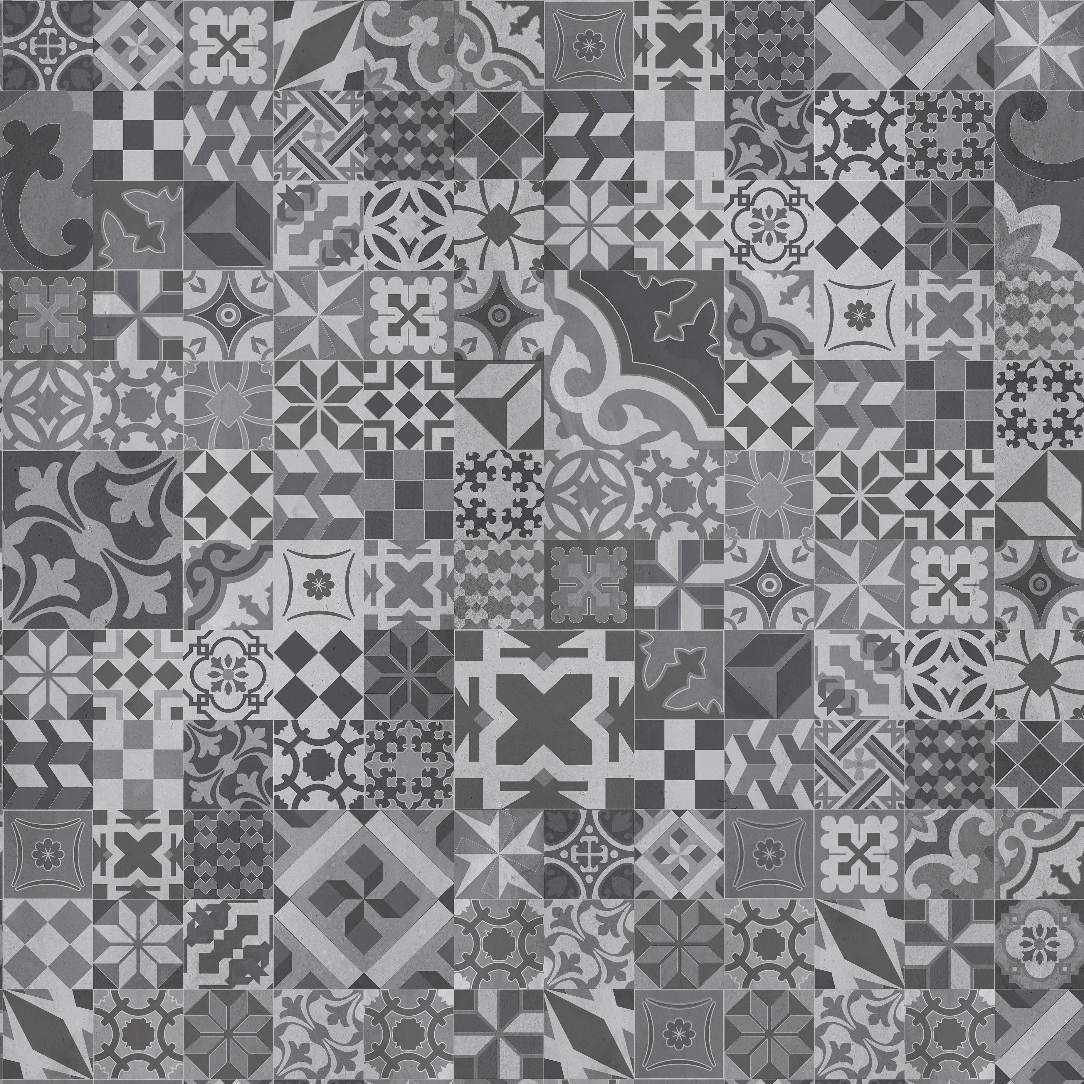 Splashwall Elite Matt Abruzzo MDF & vinyl Panel (H)2420mm (W)1200mm