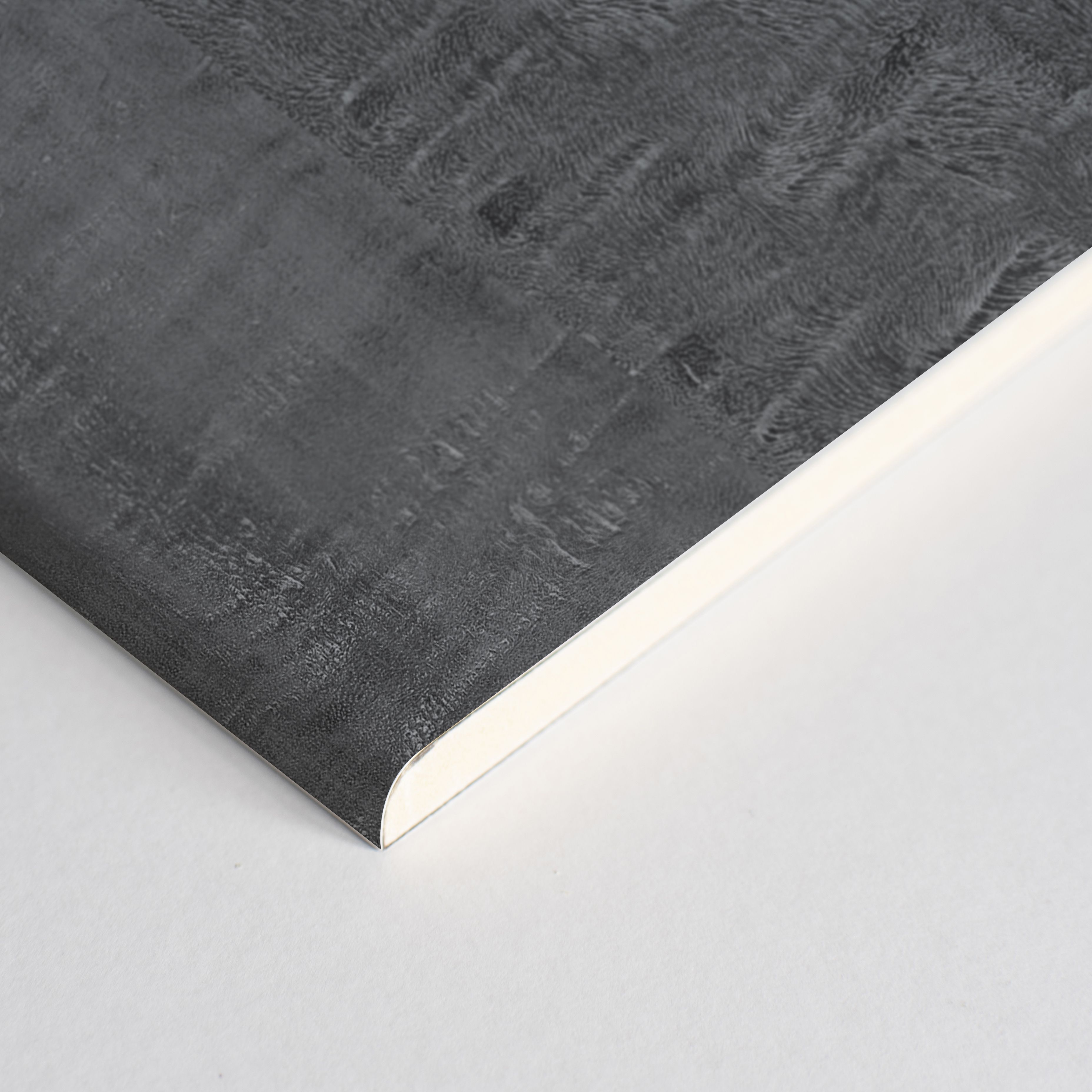 Splashwall Charcoal eucalyptus 3 sided Wall panel kit (L)2420mm (W)1200mm