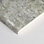 Splashwall Elite Matt Milk Paint Post-formed 3 sided Shower Wall panel kit (L)2420mm (W)1200mm (T)11mm
