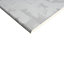 Splashwall Elite Matt Padova Post-formed 2 sided Shower Wall panel kit (L)2420mm (W)1200mm (T)11mm