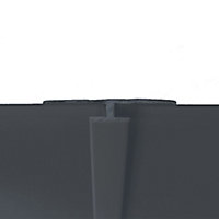 Splashwall Flint H-shaped Panel straight joint, (L)2440mm (T)4mm