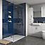 Splashwall Gloss Royal blue 2 sided Shower Panel kit (L)1200mm (W)1200mm (T)4mm