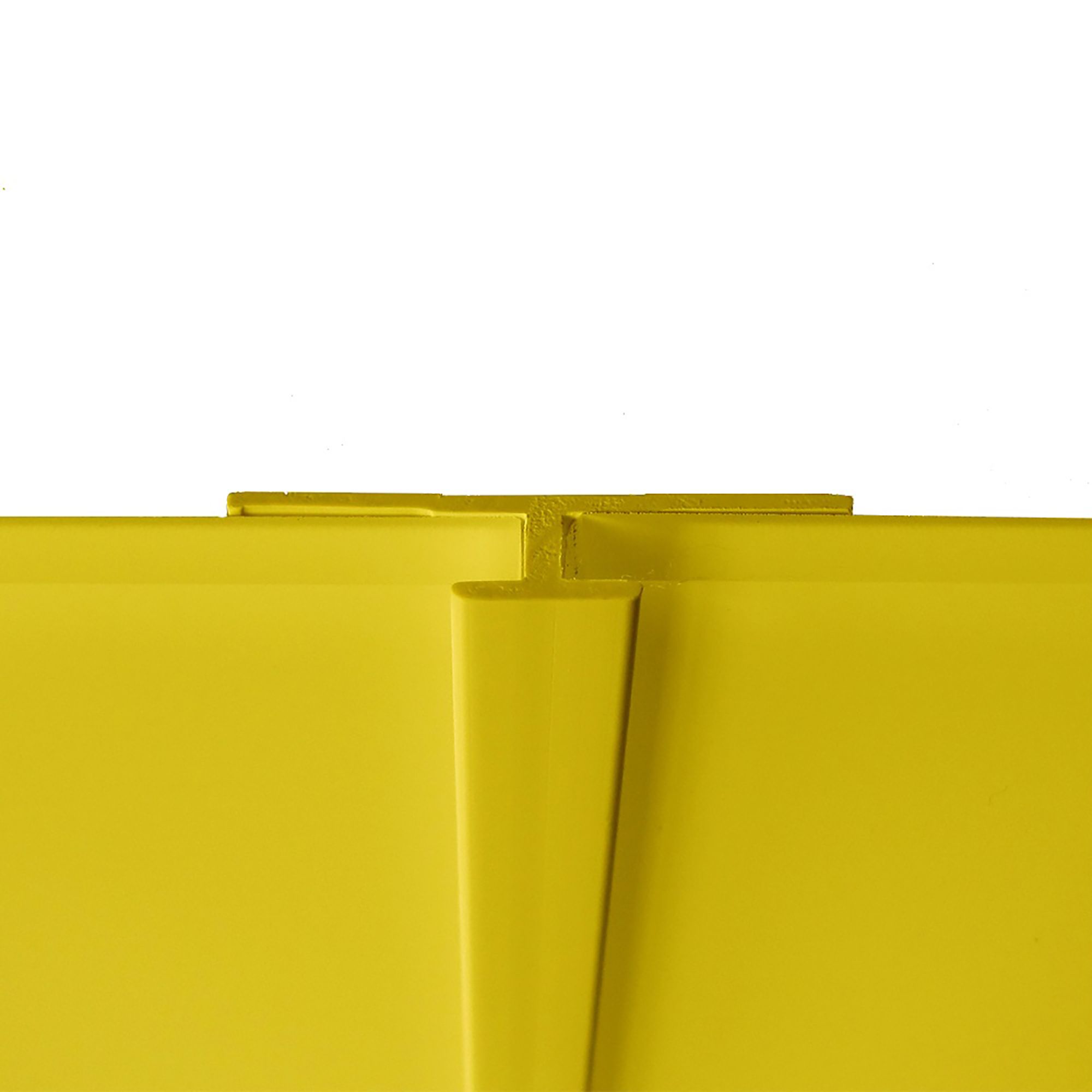 Splashwall H-shaped Panel straight joint (L)2440mm (T)4mm - Lemon