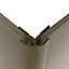 Splashwall Hessian Straight Panel external corner joint, (L)2440mm (T)4mm