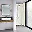 Splashwall Impressions Gloss Milano marble effect MDF Panel (H)2420mm (W)1200mm