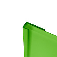 Splashwall Lime Panel end cap, (W)4mm (T)4mm