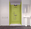 Splashwall Majestic Lime 3 sided Shower Panel kit (L)2420mm (W)1200mm (T)11mm