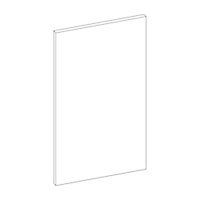Splashwall Matt Cornish slate Panel (H)2420mm (W)1200mm (T)11mm