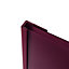 Splashwall Violet Straight Panel end cap, (L)2440mm (T)4mm