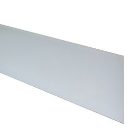 Splashwall White Glass Upstand (L)600mm