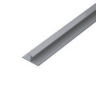 Splashwall White H-shaped Panel straight joint, (L)2420mm