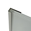 Splashwall White Straight Panel end cap, (L)2440mm (T)4mm