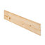 Spruce Cladding (W)95mm (T)7.5mm, Pack of 5