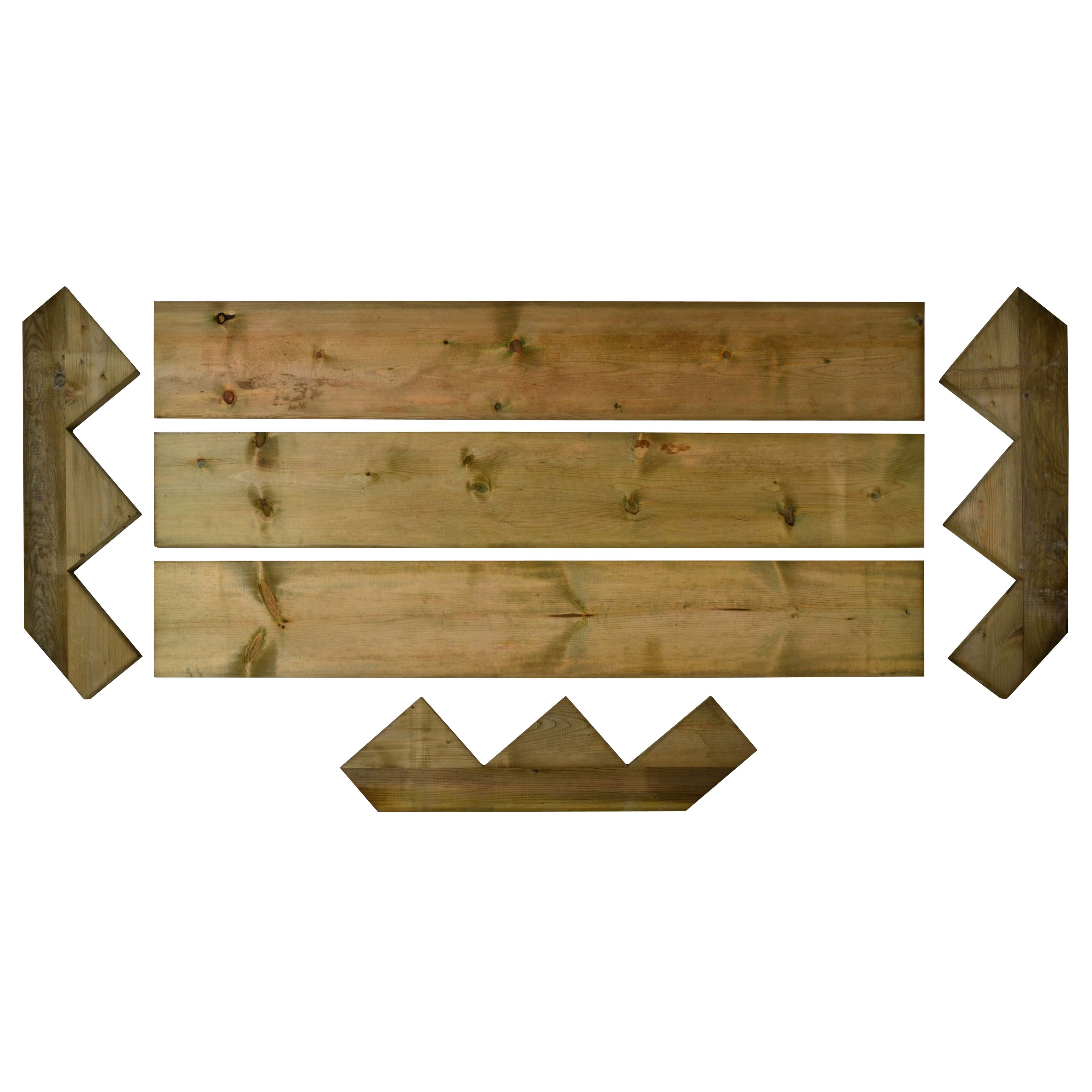 Spruce Decking stair kit