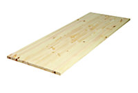 Spruce Furniture board (L)1150mm (W)300mm (T)18mm