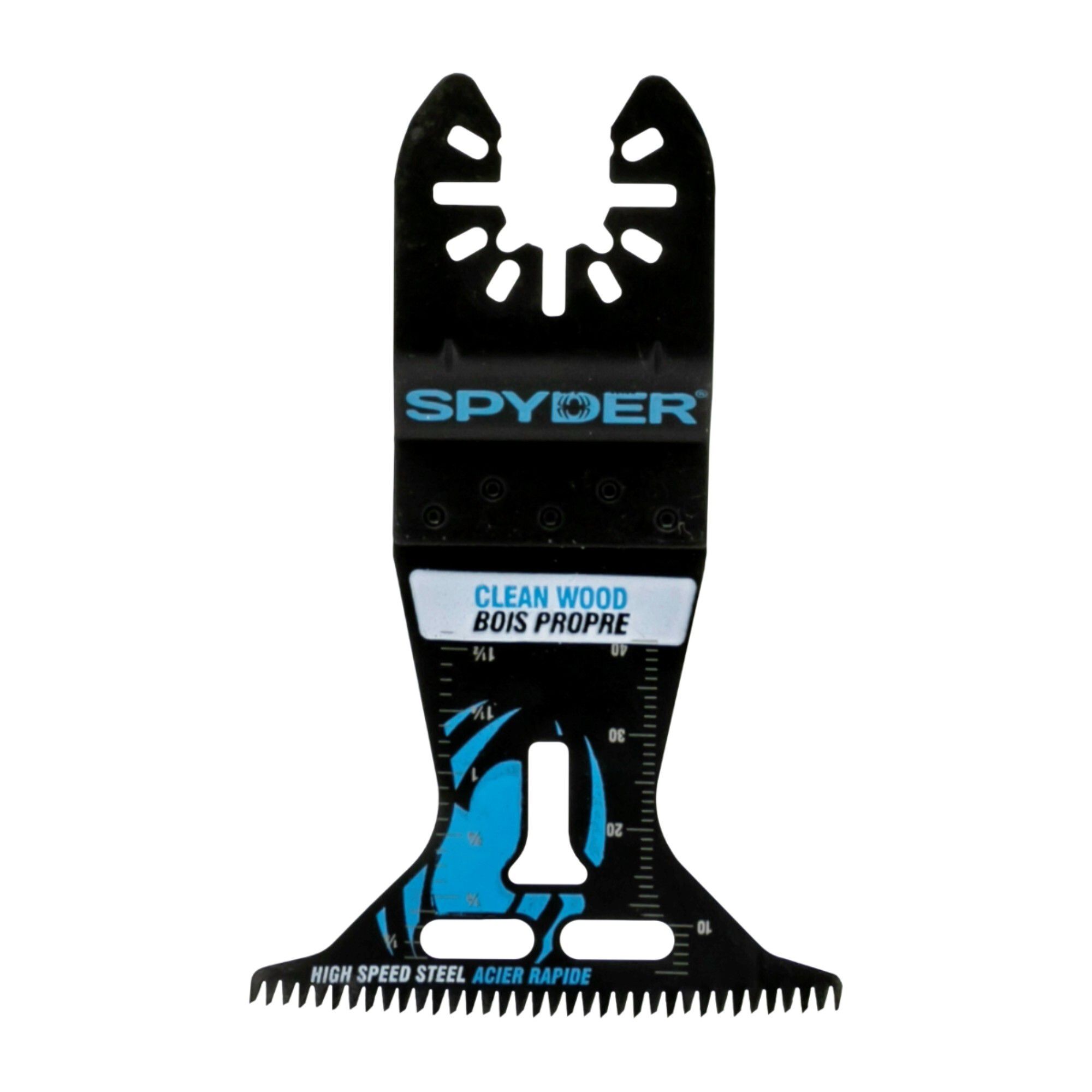 Spyder 65mm HCS & HSS Clean Wood Oscillating Multi-blade - 70009UK