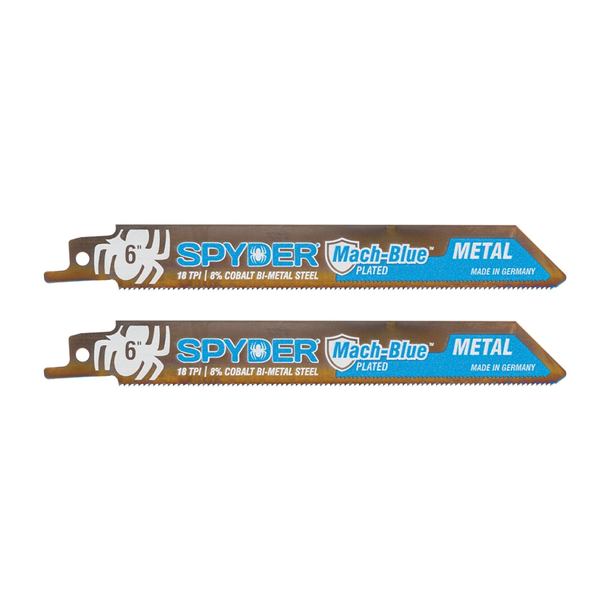 Spyder Mach-Blue 152mm Metal 18TPI Universal shank Reciprocating saw ...