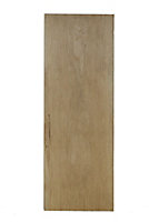 Square edge Oak Furniture board, (L)0.9m (W)200mm-300mm (T)25mm