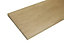 Square edge Oak Furniture board, (L)0.9m (W)200mm-300mm (T)25mm