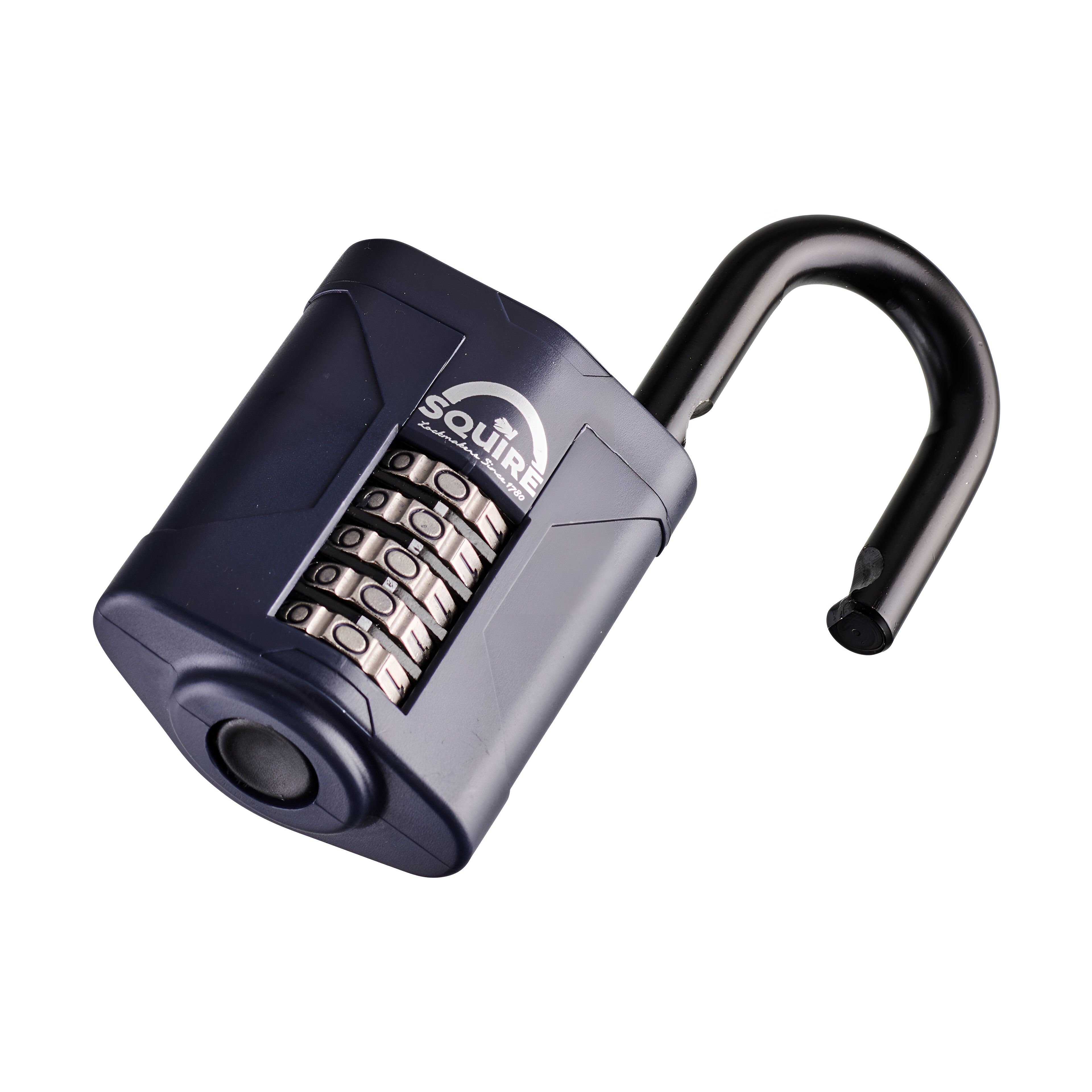 Squire Blue Stainless steel Combination Padlock (W)60mm