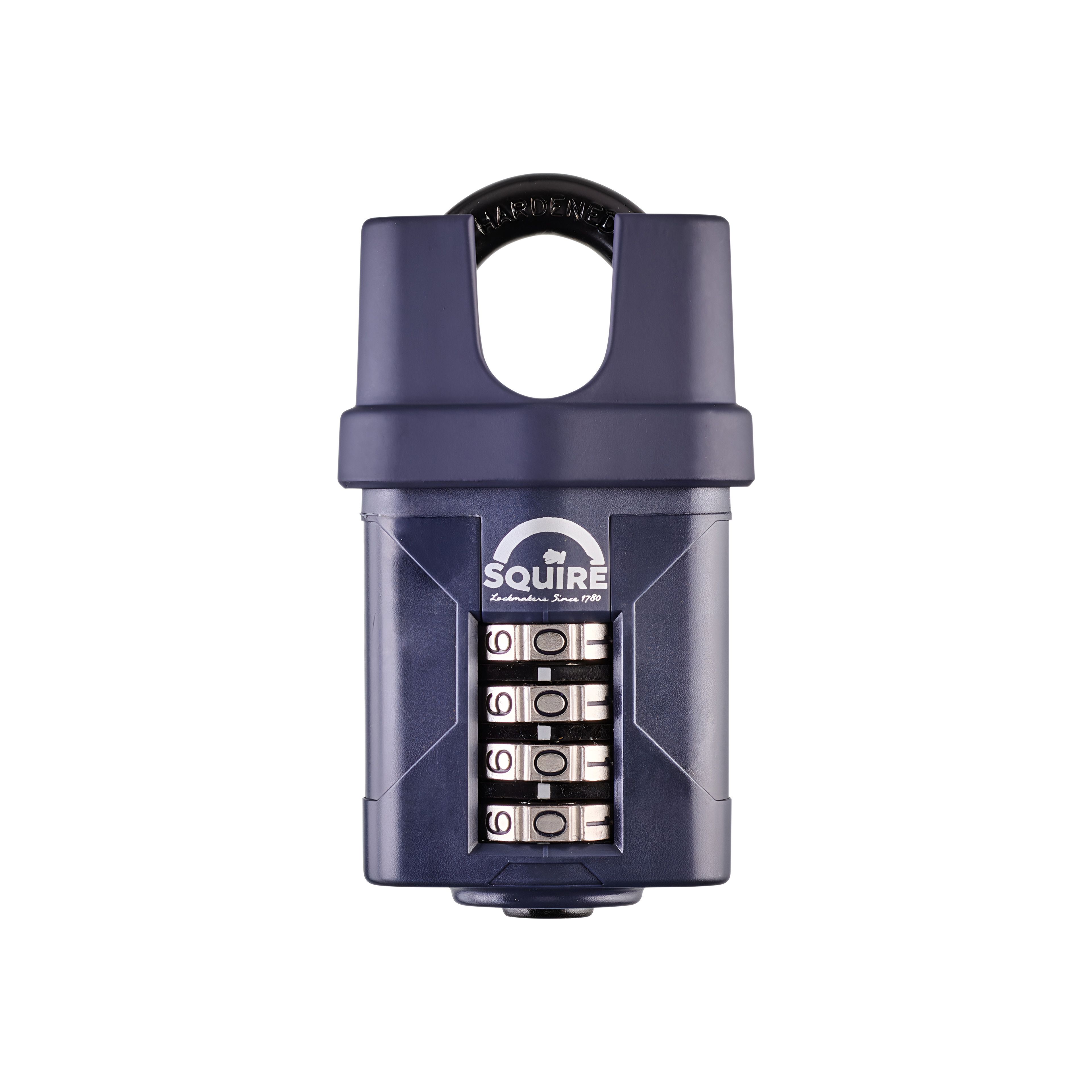 Squire Blue Steel Combination Padlock (H)94mm (W)52mm