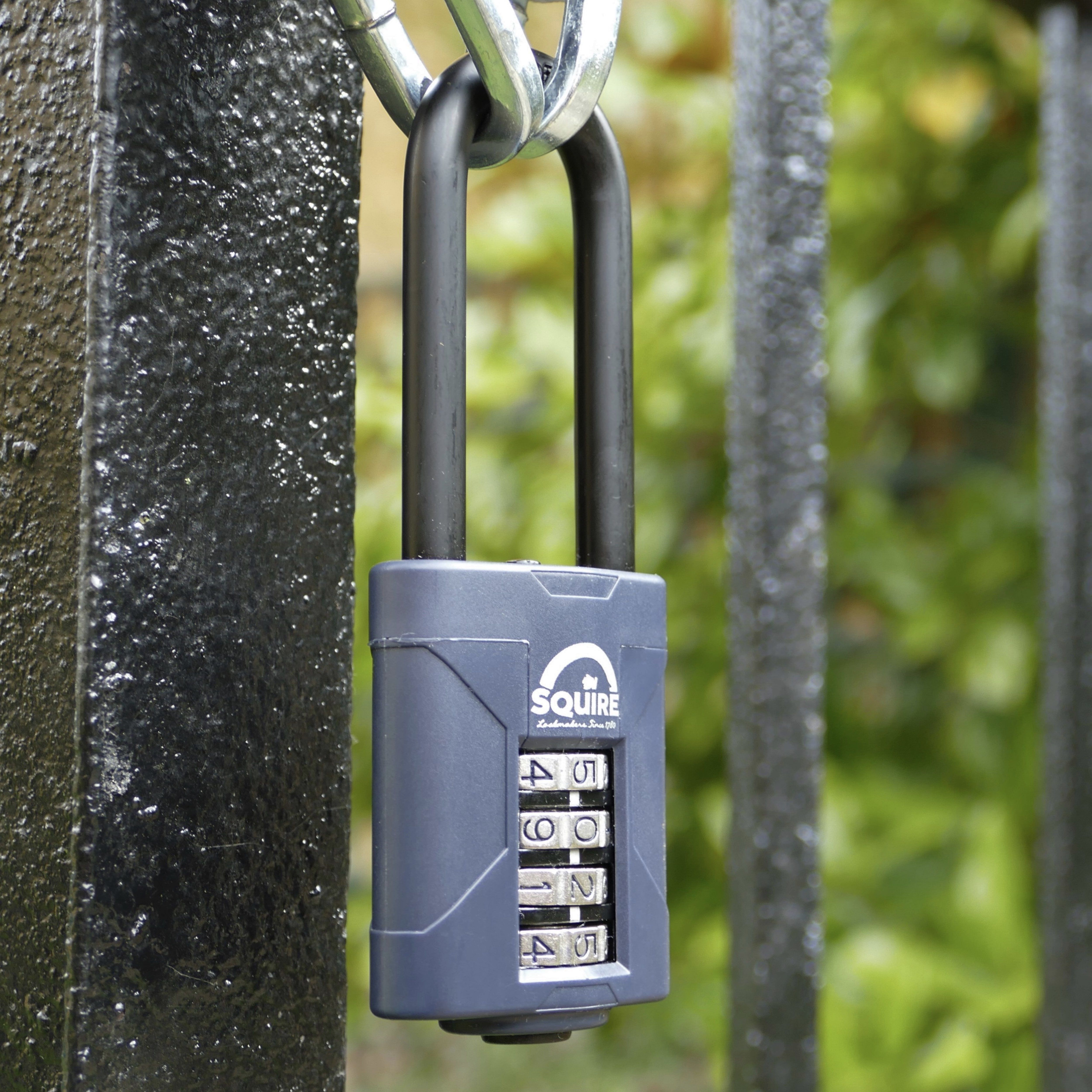 Squire CP50/2.5 Blue Steel Combination Padlock (H)130mm (W)50mm