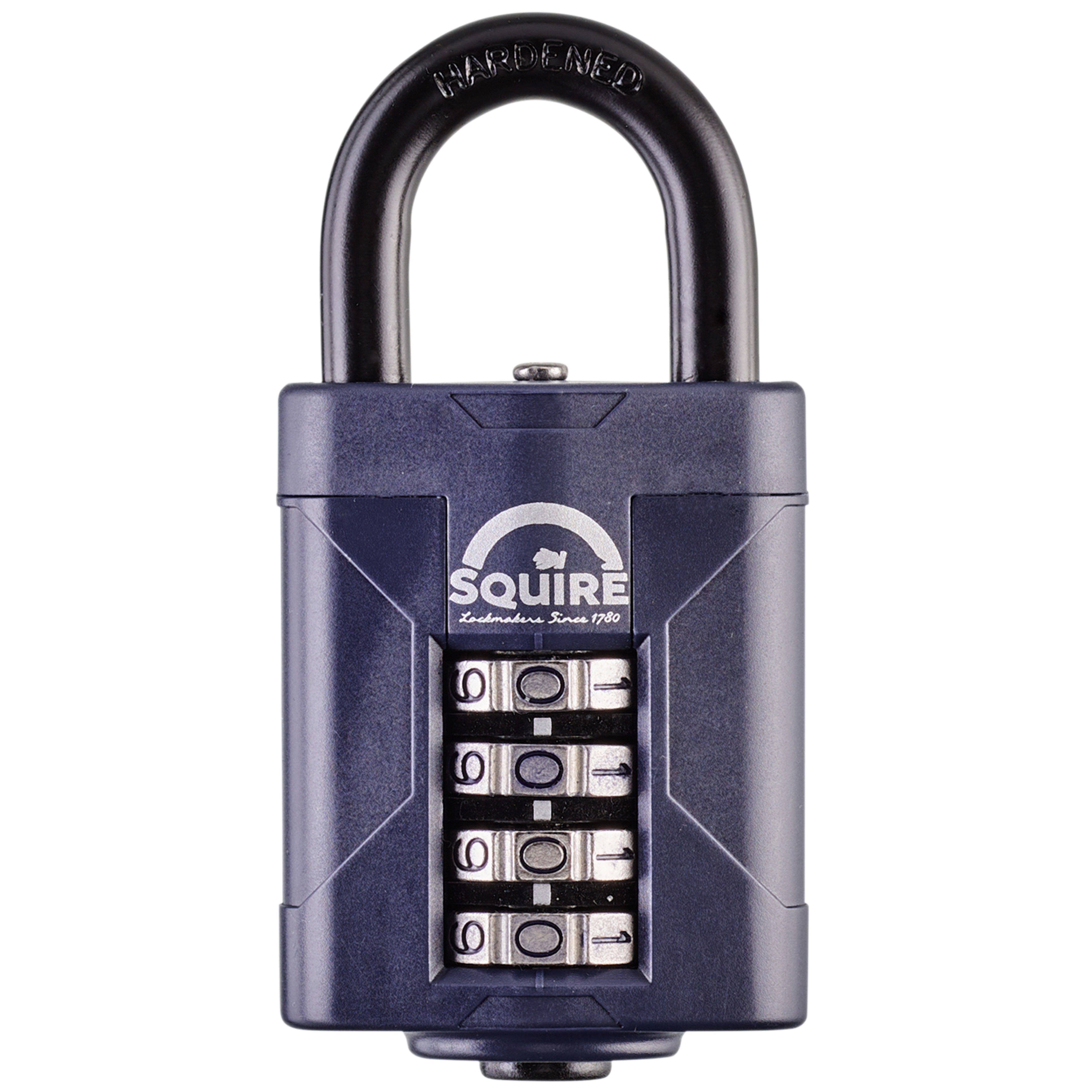 Squire CP50 Blue Steel Combination Padlock (H)92mm (W)50mm