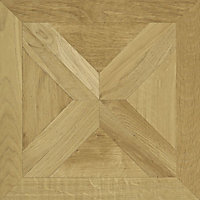 Staccato Natural Oak parquet effect Laminate Flooring Sample