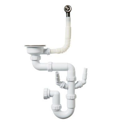 Stainless steel 1 Bowl Sink, tap & waste kit