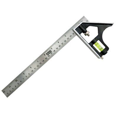 Stainless steel Combination square 120mm
