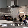 Stainless steel Mosaic tile, (L)300mm (W)300mm